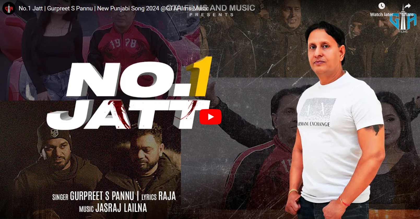 No.1 Jatt – music video