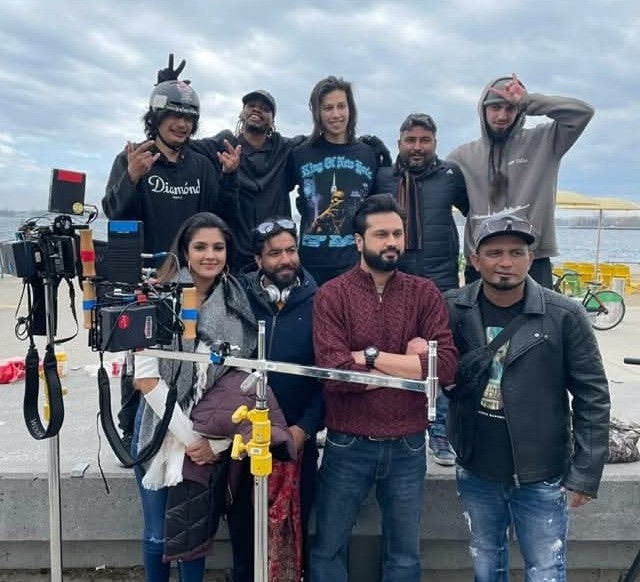 Cast and crew group photo