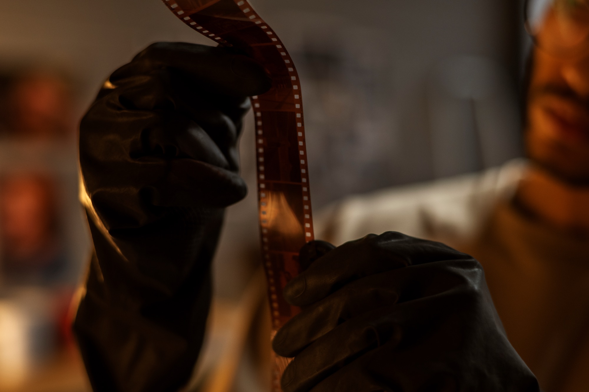 Inspecting a film reel